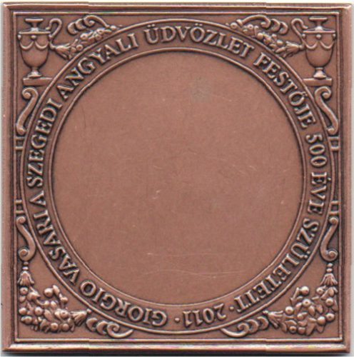 Angyali üdvözlet - bronz