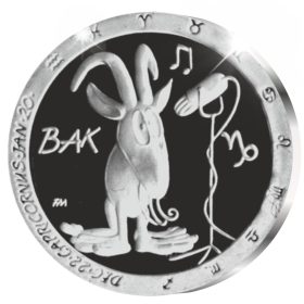 Bak - ezüstözött bronz