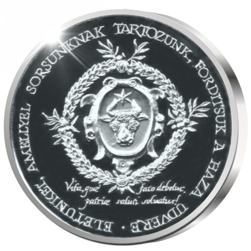 Balassi Bálint - ezüstözött bronz