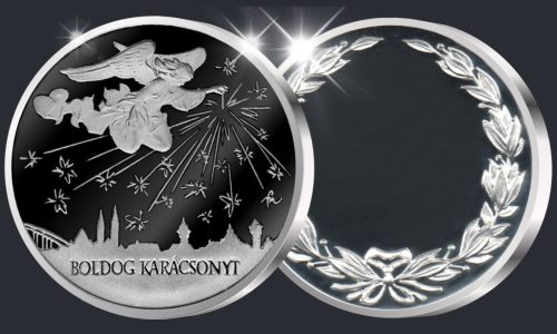 Boldog Karácsonyt! Szeged - ezüst