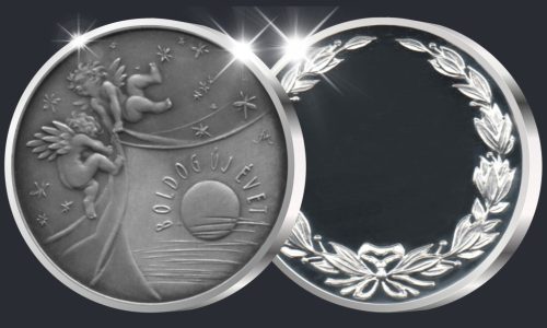 Boldog Új Évet! - ezüst