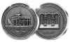 Budapest Epreskert - ezüstözött bronz