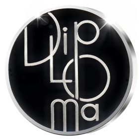 Diploma - ezüstözött bronz