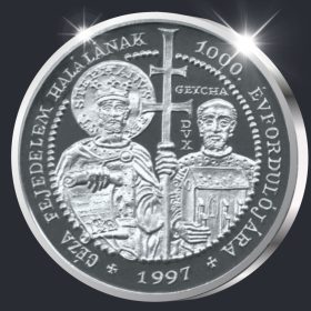 Géza fejedelem halálának 1000. évfordulójára - ezüst