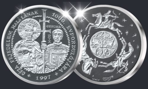 Géza fejedelem halálának 1000. évfordulójára - ezüst