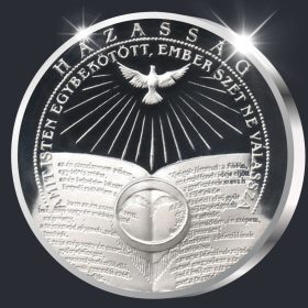 Házassági emlékérem könyv - ezüst