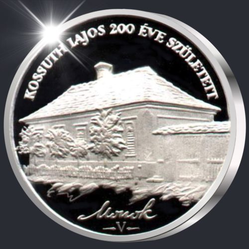 Kossuth Lajos - ezüst