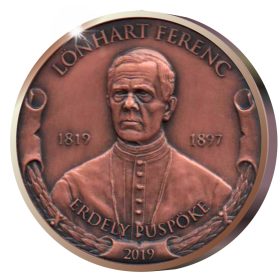 Lönhart Ferenc Erdély püspöke - bronz