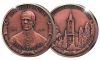 Lönhart Ferenc Erdély püspöke - bronz