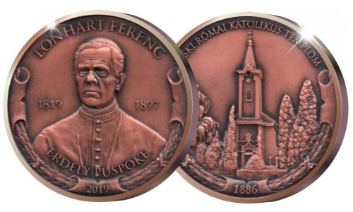Lönhart Ferenc Erdély püspöke - bronz