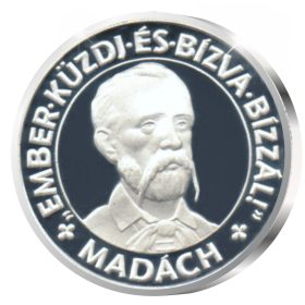 Madách Szabadtéri Játékok - ezüstözött bronz
