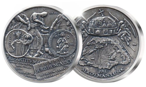 Magyarország történelme - ezüstözött bronz