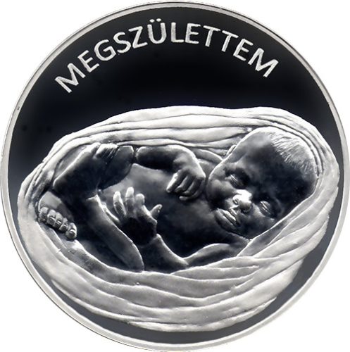 Megszülettem emlékérem