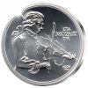 Wolfgang Amadeus Mozart - ezüstözött bronz