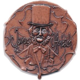 Jacques Offenbach - bronz