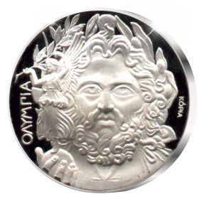Olimpia - ezüstözött bronz