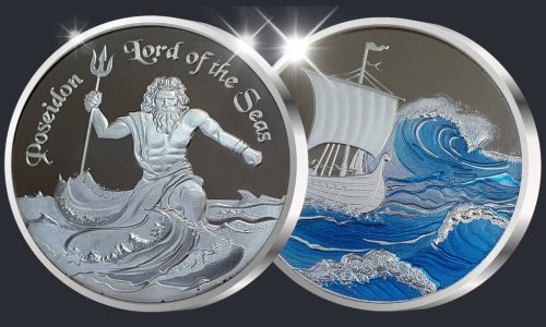 Poseidon - Lord of the Seas - ezüst