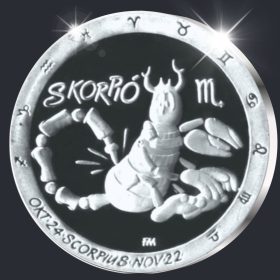 Skorpió - ezüst