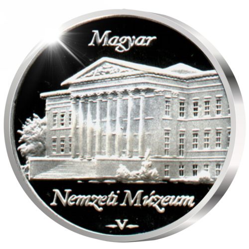 Széchényi Ferenc - ezüstözött bronz