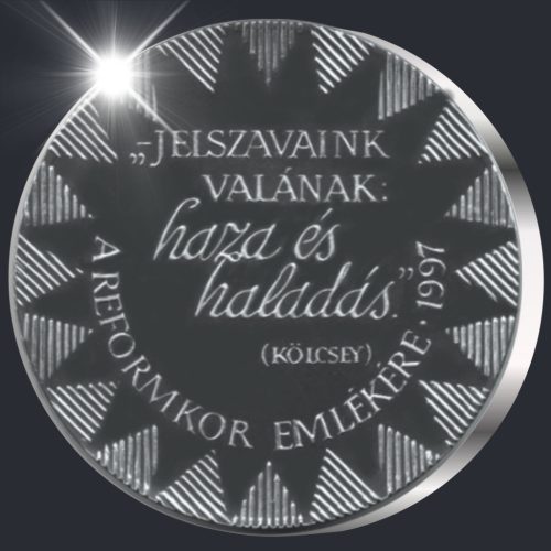 Széchenyi 1847 A Reformkor emlékére - ezüst