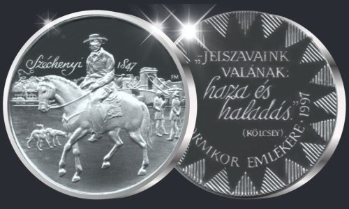 Széchenyi 1847 A Reformkor emlékére - ezüst