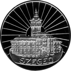 Szeged Városháza - ezüst