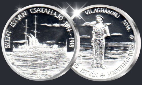 Szent István csatahajó - ezüst