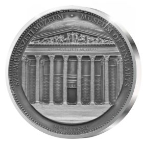   Szépművészeti Múzeum - Román csarnok - ezüstözött bronz