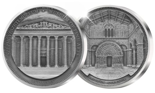 Szépművészeti Múzeum - Román csarnok - ezüstözött bronz