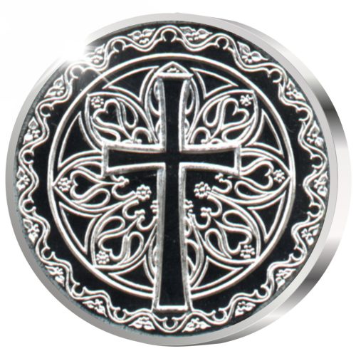 Szent Erzsébet - ezüstözött bronz