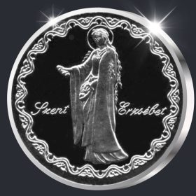 Szent Erzsébet - ezüst