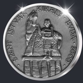 Buda, Szent István - Szent Gellért Sziklatemplom - ezüst