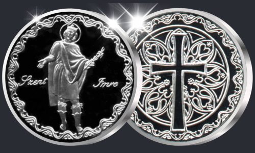 Szent Imre - ezüst