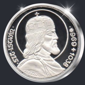 Szent István király - ezüst