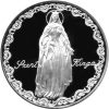 Szent Kinga - ezüstözött bronz