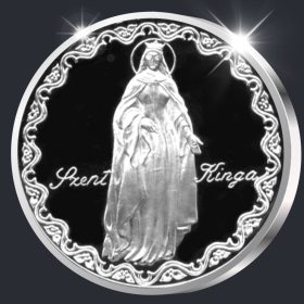 Szent Kinga - ezüst