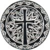 Szent László - ezüstözött bronz