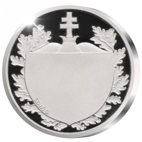 Szent László - ezüstözött bronz