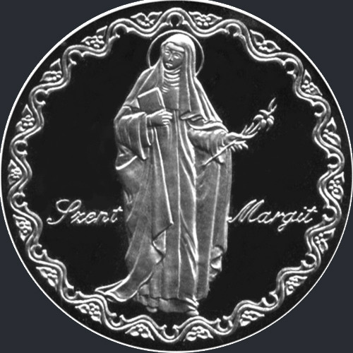 Szent Margit - ezüst