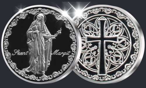 Szent Margit - ezüst
